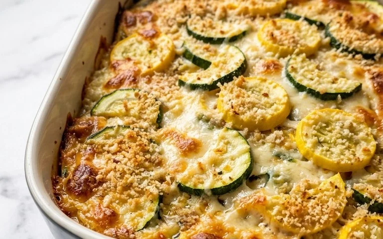 Zucchini and Squash Casserole Recipe