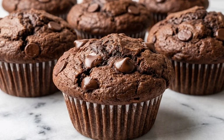 Double Chocolate Muffins