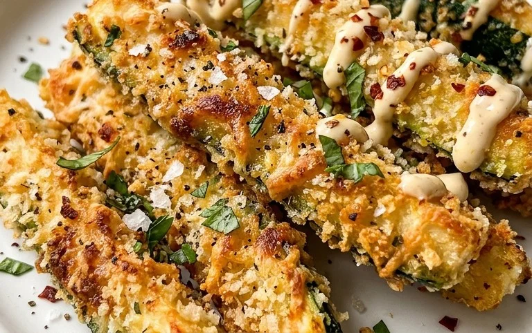 Baked Parmesan Zucchini Fries