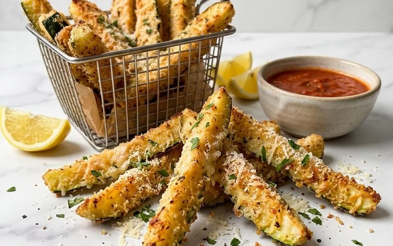 Baked Parmesan Zucchini Fries