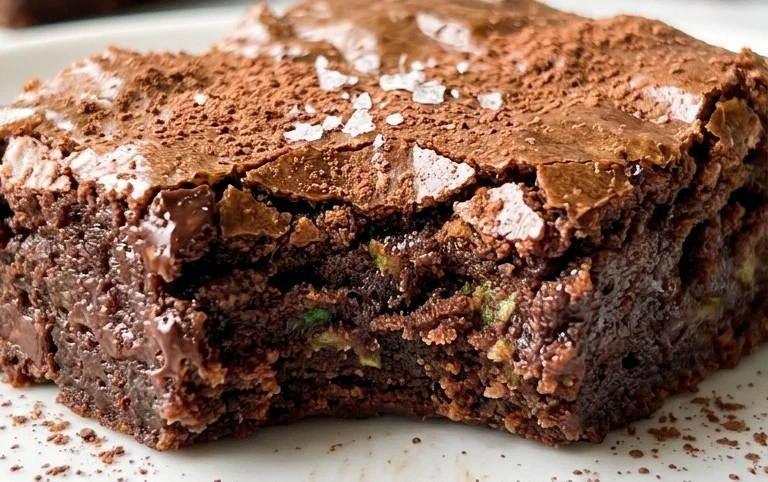 Secretly Healthy Zucchini Brownies