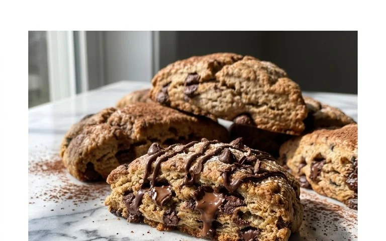 Triple Chocolate Scones