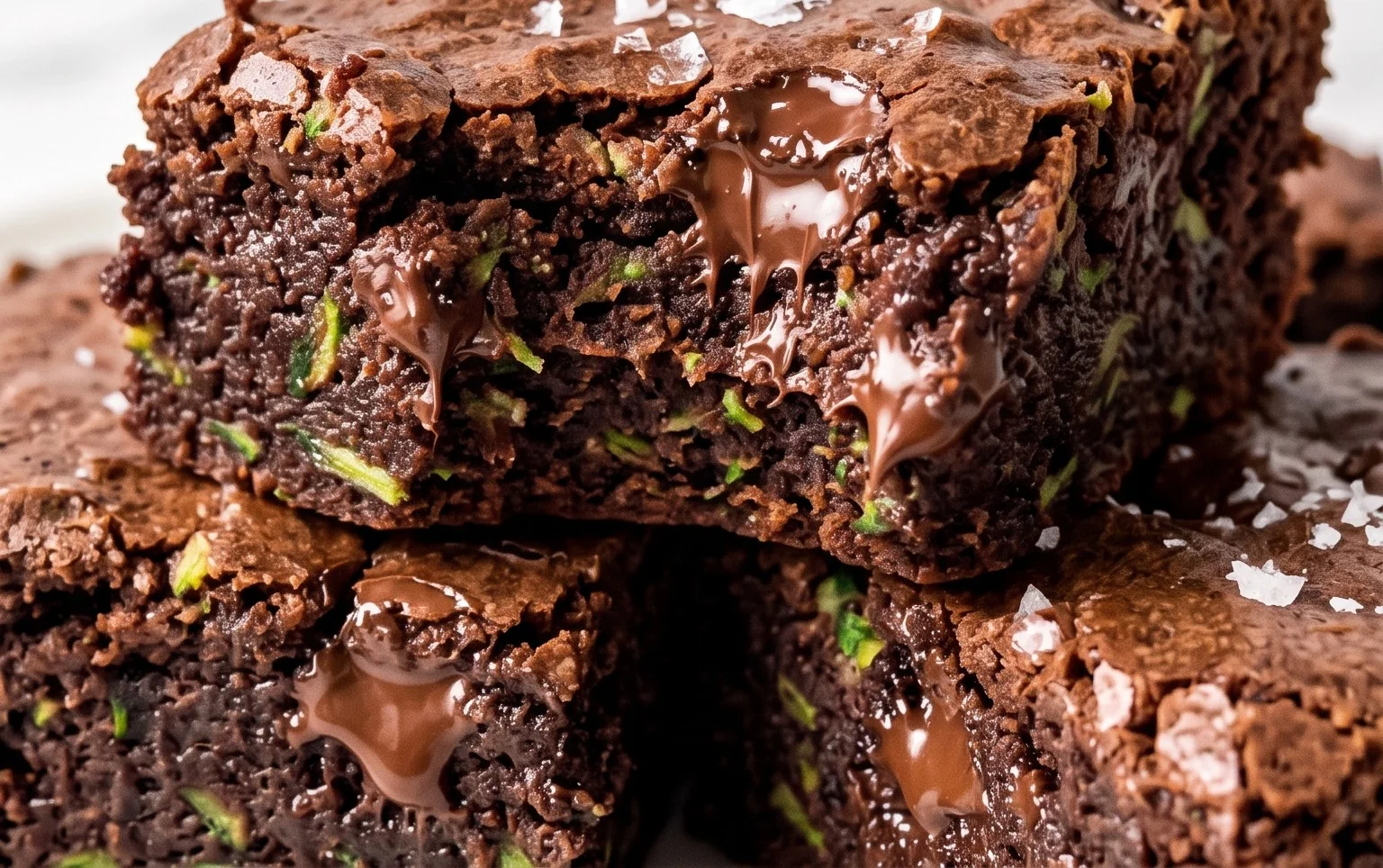 Secretly Healthy Zucchini Brownies