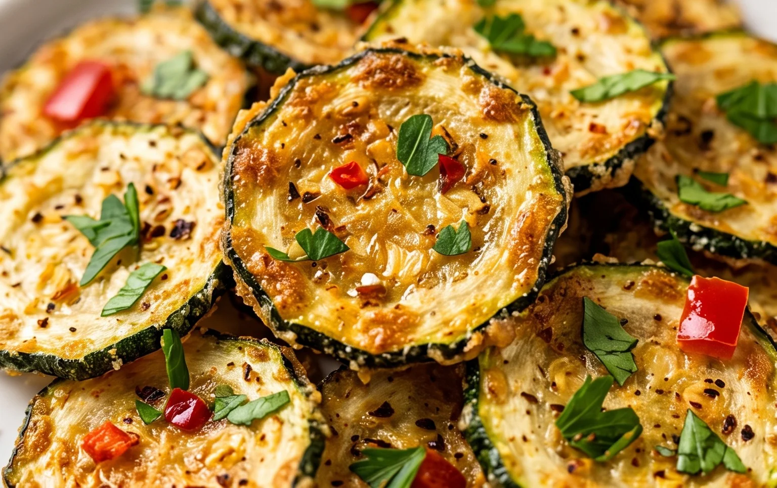 Crispy Baked Zucchini Chips