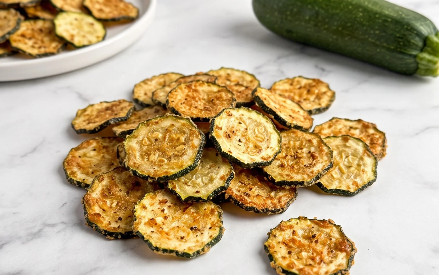 Crispy Baked Zucchini Chips